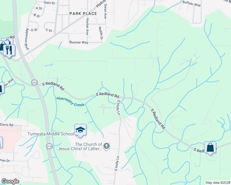 map of restaurants, bars, coffee shops, grocery stores, and more near 14371 South Redland Road in Oregon City