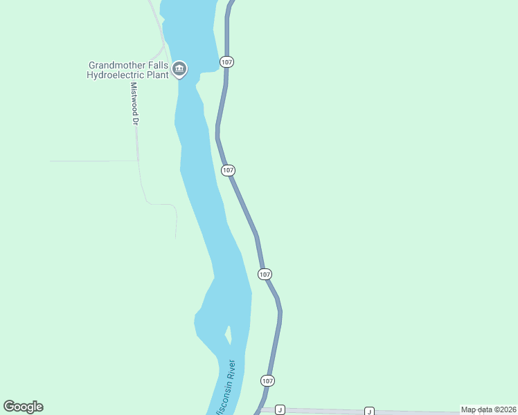 map of restaurants, bars, coffee shops, grocery stores, and more near N6760 Wisconsin 107 in Tomahawk