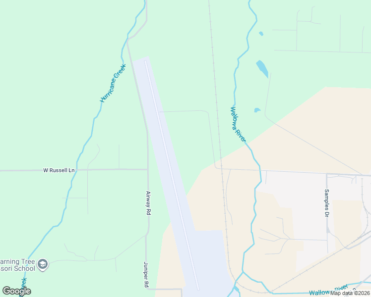 map of restaurants, bars, coffee shops, grocery stores, and more near 83456 Russell Lane in Joseph