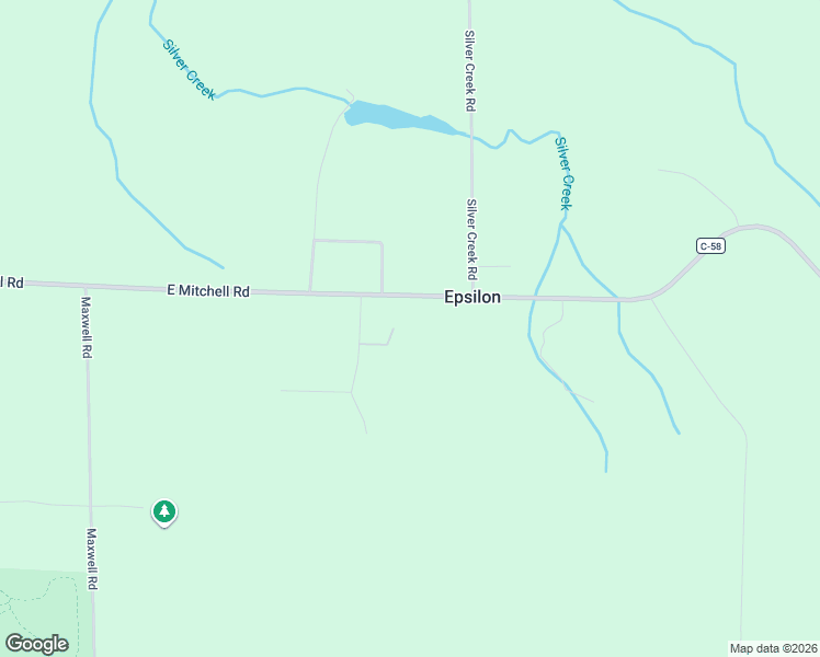 map of restaurants, bars, coffee shops, grocery stores, and more near 8114 East Mitchell Road in Petoskey