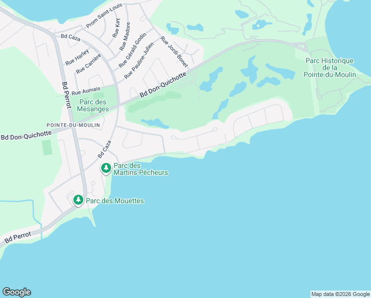 map of restaurants, bars, coffee shops, grocery stores, and more near 76 Chemin du Vieux-Moulin in Notre-Dame-de-l'Île-Perrot
