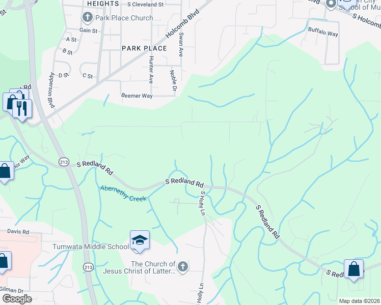 map of restaurants, bars, coffee shops, grocery stores, and more near 14371 South Redland Road in Oregon City
