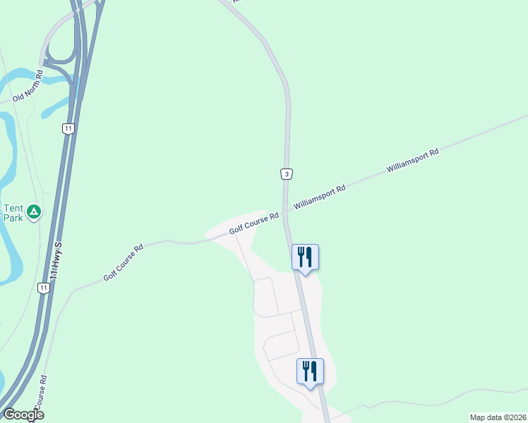 map of restaurants, bars, coffee shops, grocery stores, and more near 33 Golf Course Road in Huntsville