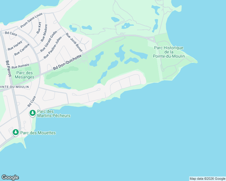 map of restaurants, bars, coffee shops, grocery stores, and more near 128 Chemin du Vieux-Moulin in Notre-Dame-de-l'Île-Perrot