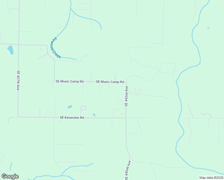map of restaurants, bars, coffee shops, grocery stores, and more near 43940 Southeast Music Camp Road in Sandy