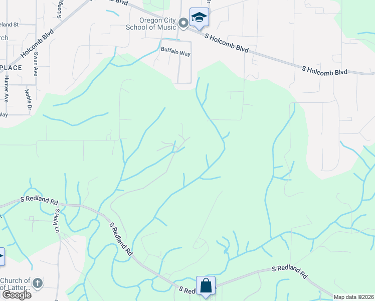 map of restaurants, bars, coffee shops, grocery stores, and more near 16602 South Kraeft Road in Oregon City