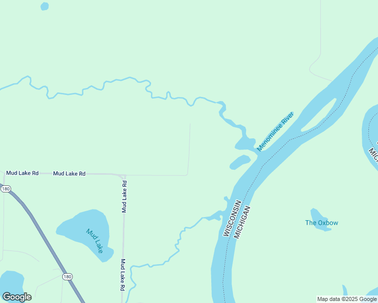 map of restaurants, bars, coffee shops, grocery stores, and more near Jack Pine Road in Marinette County