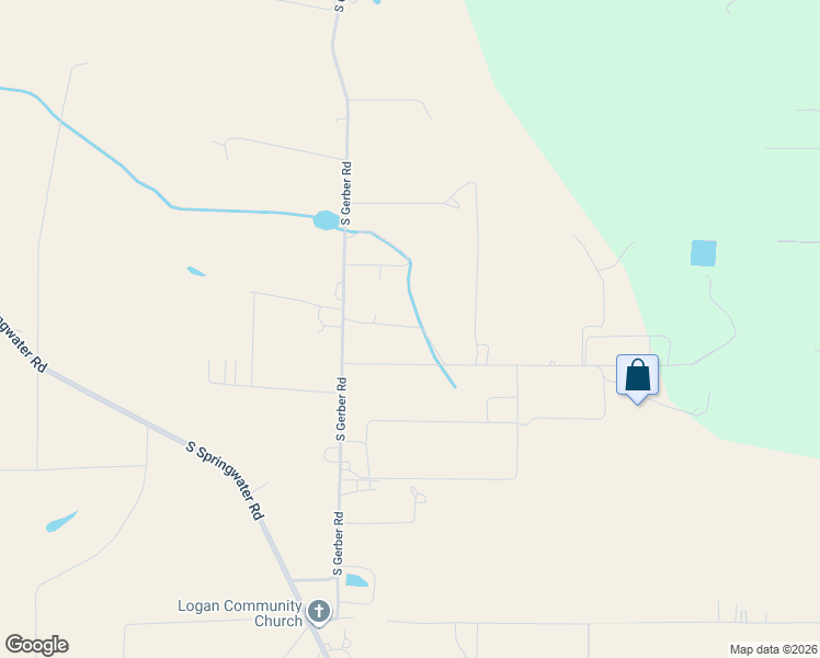 map of restaurants, bars, coffee shops, grocery stores, and more near 16700 South Gerber Road in Oregon City