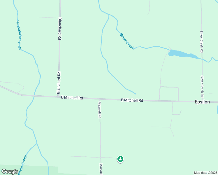 map of restaurants, bars, coffee shops, grocery stores, and more near 7555 East Mitchell Road in Petoskey