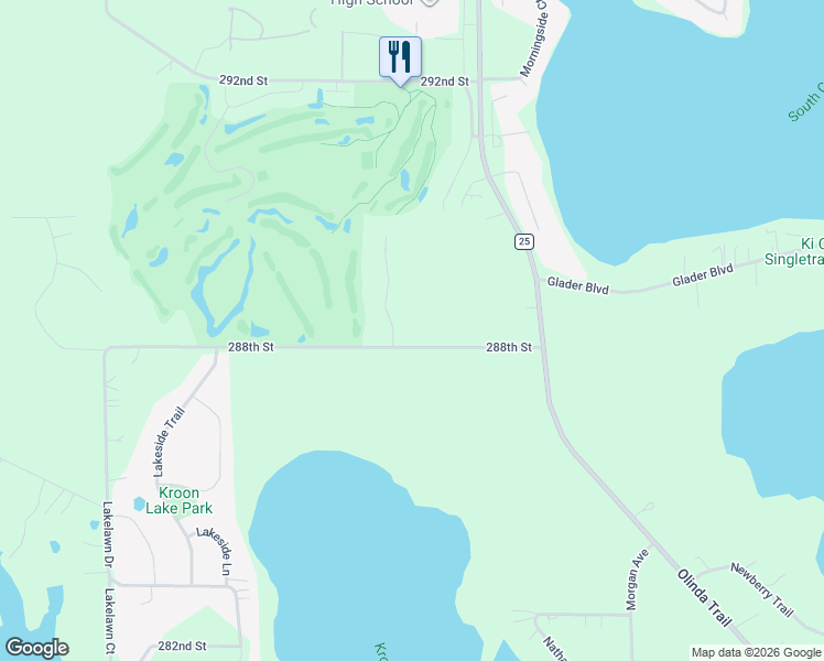 map of restaurants, bars, coffee shops, grocery stores, and more near 28809 Mindy Court in Lindstrom
