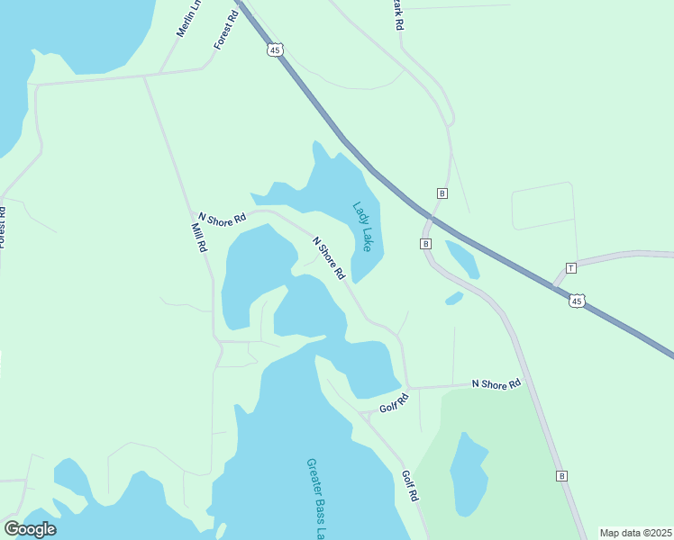 North Summit Lane Road, Summit Lake WI Walk Score