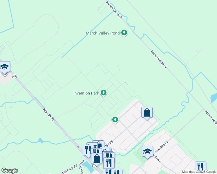 map of restaurants, bars, coffee shops, grocery stores, and more near 90 Osler Street in Ottawa