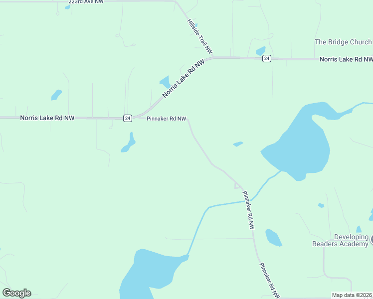 map of restaurants, bars, coffee shops, grocery stores, and more near 21764-21798 Pinnaker Road Northwest in Anoka