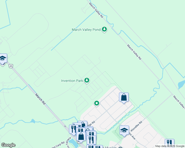 map of restaurants, bars, coffee shops, grocery stores, and more near 98 Osler Street in Ottawa