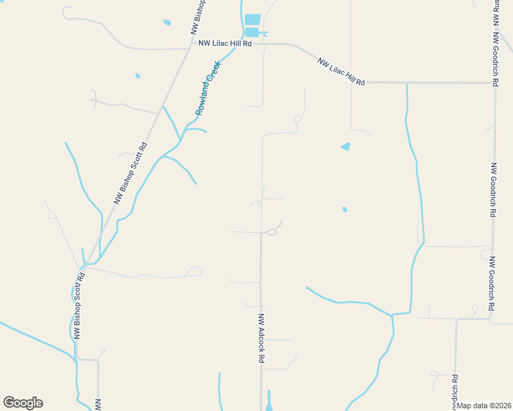 map of restaurants, bars, coffee shops, grocery stores, and more near 20693 Northwest Adcock Road in Yamhill