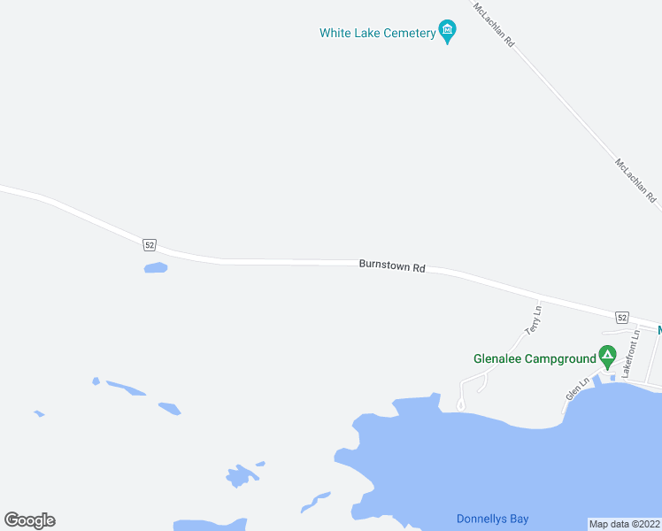 map of restaurants, bars, coffee shops, grocery stores, and more near 611 Burnstown Road in Burnstown