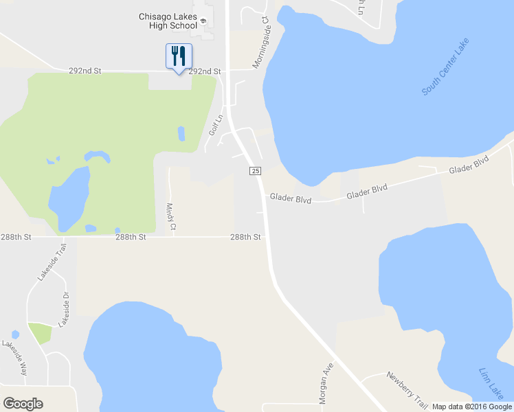 map of restaurants, bars, coffee shops, grocery stores, and more near 13118 289th Court in Lindstrom