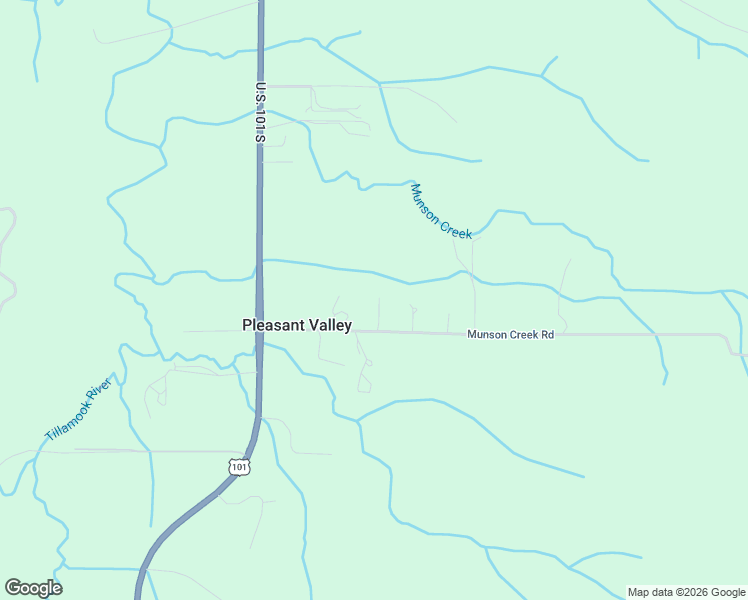 map of restaurants, bars, coffee shops, grocery stores, and more near 6400 Munson Creek Rd in Tillamook