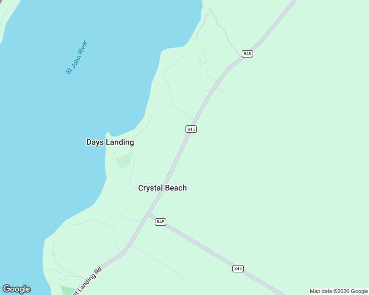 map of restaurants, bars, coffee shops, grocery stores, and more near 2560 New Brunswick 845 in Carters Point