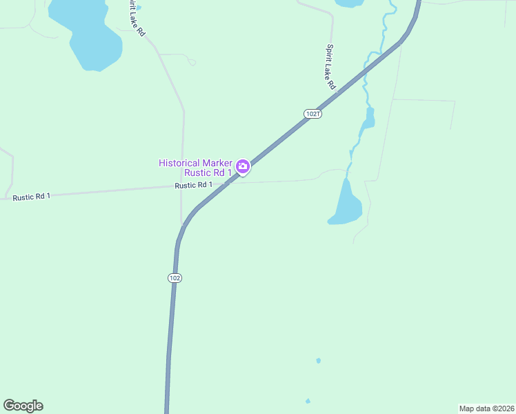 map of restaurants, bars, coffee shops, grocery stores, and more near W1883 Berry Avenue in Rib Lake