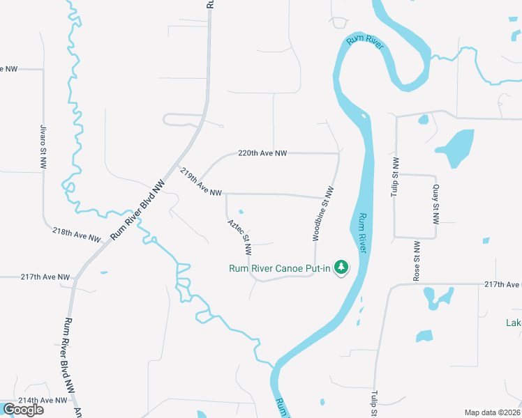 map of restaurants, bars, coffee shops, grocery stores, and more near 3841 218th Avenue Northwest in Oak Grove