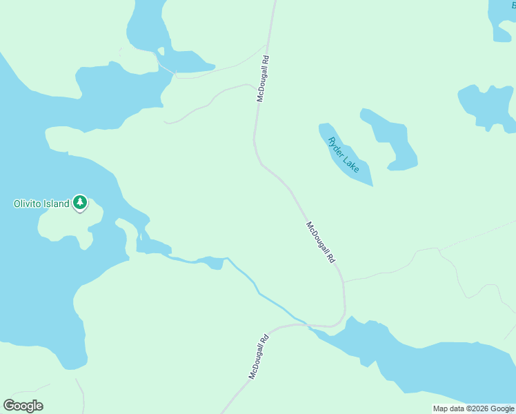 map of restaurants, bars, coffee shops, grocery stores, and more near McDougall Road in McDougall
