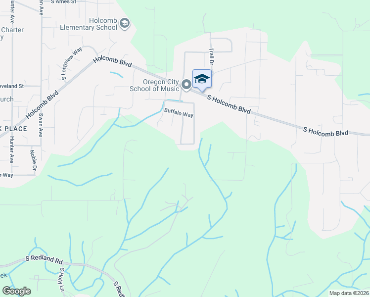map of restaurants, bars, coffee shops, grocery stores, and more near 15022 Journey Drive in Oregon City