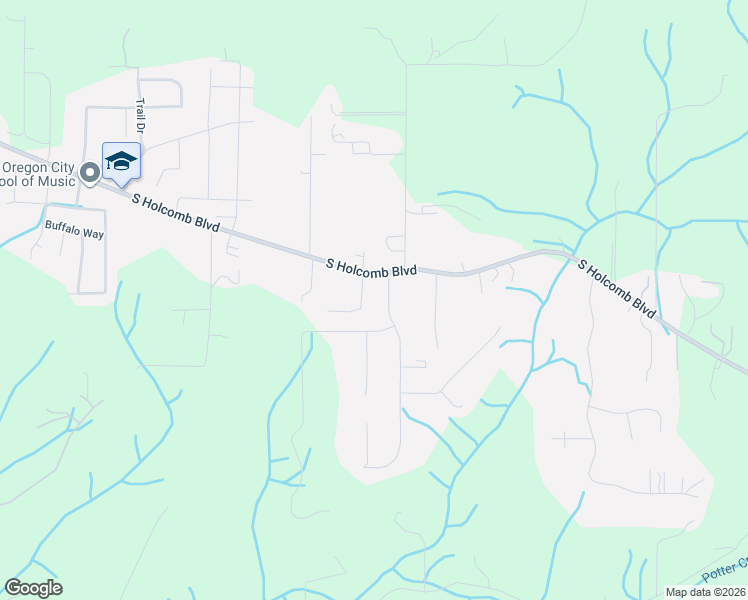 map of restaurants, bars, coffee shops, grocery stores, and more near 15444 South Holcomb Boulevard in Oregon City
