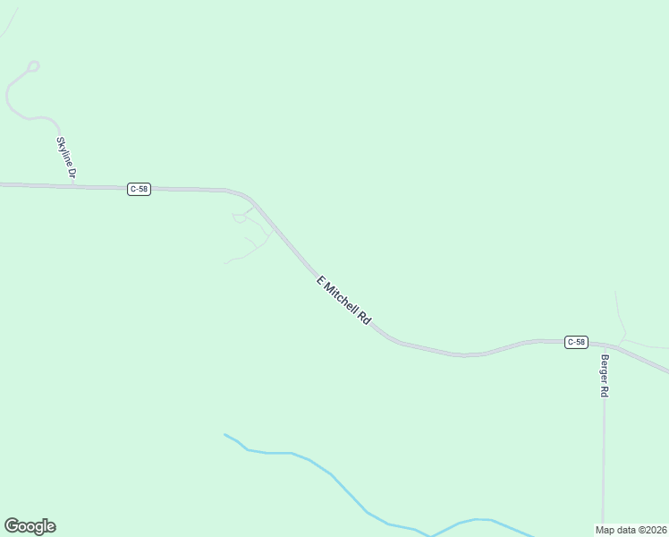 map of restaurants, bars, coffee shops, grocery stores, and more near 6011 East Mitchell Road in Petoskey