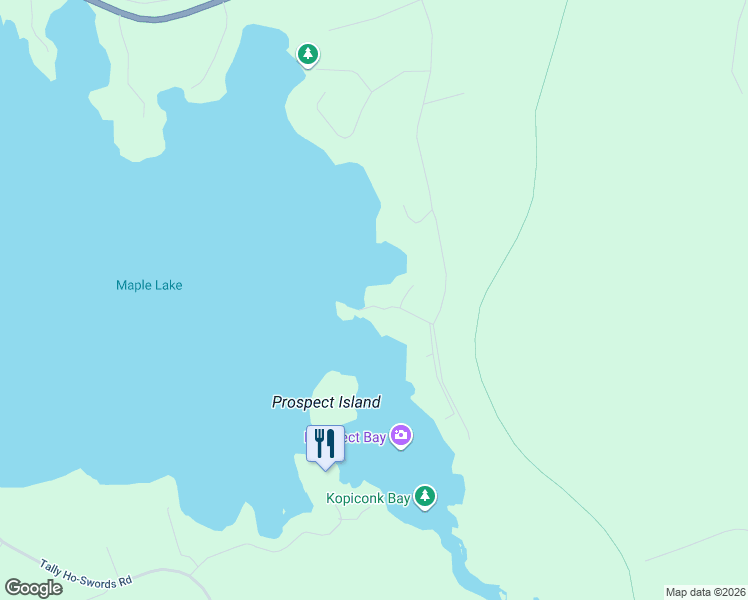 map of restaurants, bars, coffee shops, grocery stores, and more near in Parry Sound District