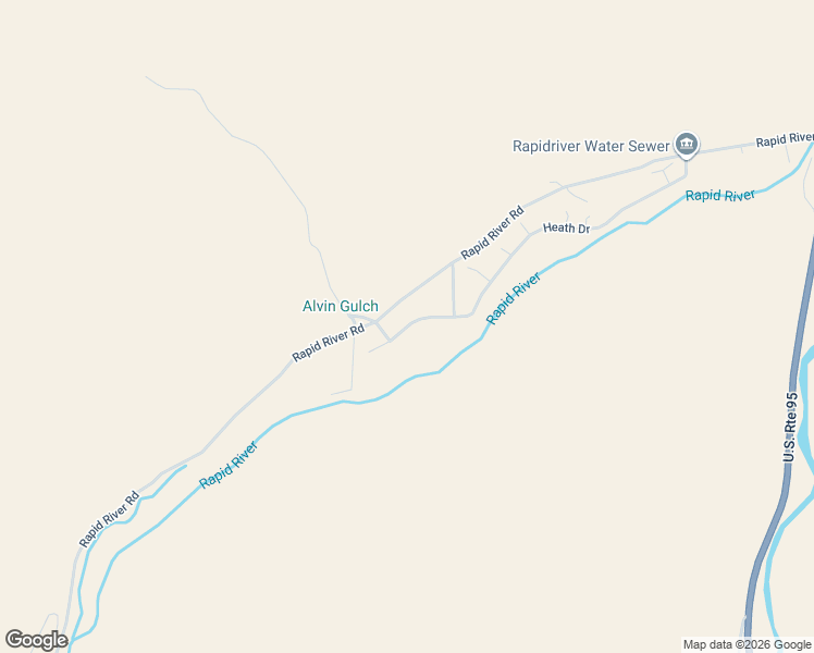 map of restaurants, bars, coffee shops, grocery stores, and more near 122 Georgianna Drive in Riggins