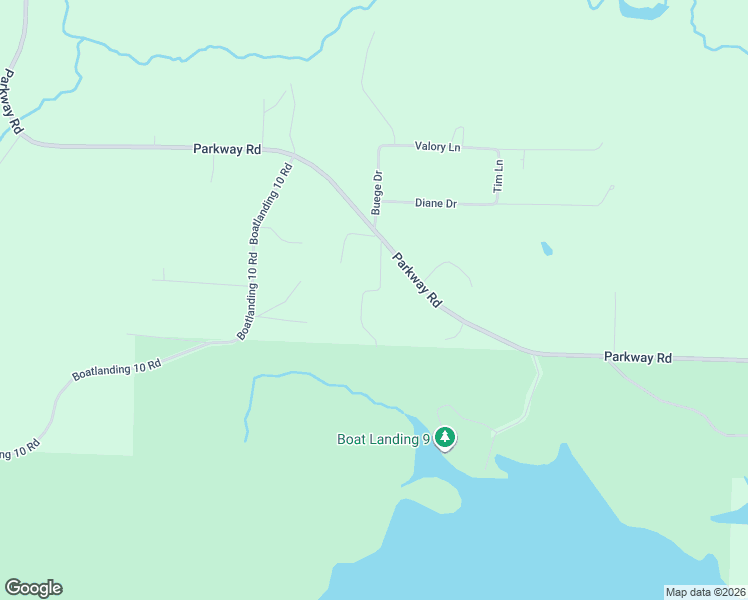 map of restaurants, bars, coffee shops, grocery stores, and more near N11144 Bunny Bay Lane in Athelstane