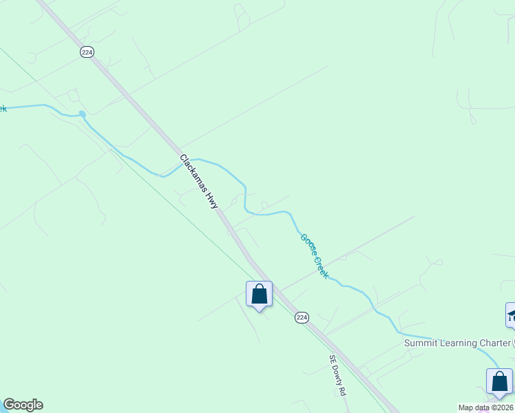 map of restaurants, bars, coffee shops, grocery stores, and more near 28473 Oregon 224 in Eagle Creek