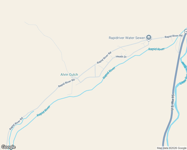 map of restaurants, bars, coffee shops, grocery stores, and more near 101 Georgianna Drive in Riggins