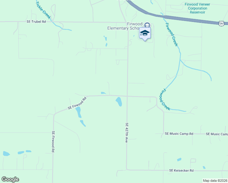 map of restaurants, bars, coffee shops, grocery stores, and more near 21385 Southeast Firwood Road in Sandy