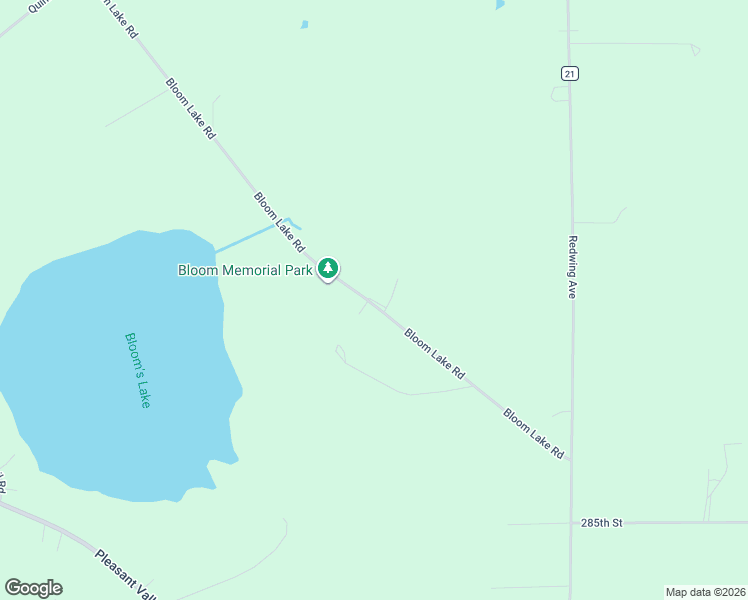 map of restaurants, bars, coffee shops, grocery stores, and more near 17147 Bloom Lake Road in Shafer