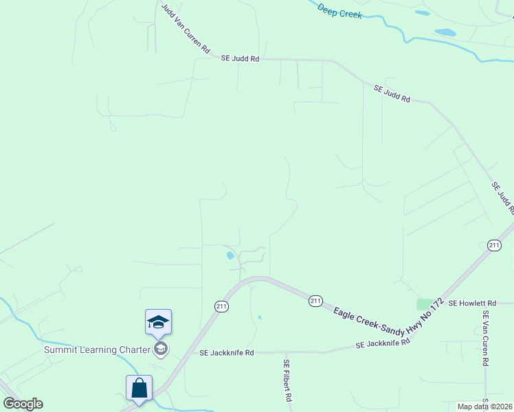 map of restaurants, bars, coffee shops, grocery stores, and more near 21361 Southeast Fernwood Drive in Eagle Creek