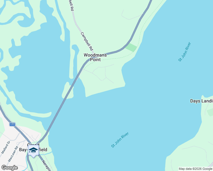 map of restaurants, bars, coffee shops, grocery stores, and more near 60 Woodmans Point Road in Woodmans Point
