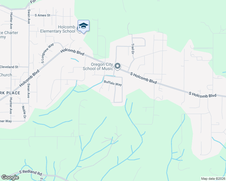 map of restaurants, bars, coffee shops, grocery stores, and more near 16377 Willamette Valley Drive in Oregon City