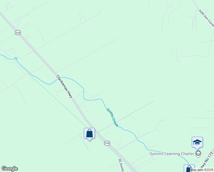 map of restaurants, bars, coffee shops, grocery stores, and more near 28473 Oregon 224 in Eagle Creek