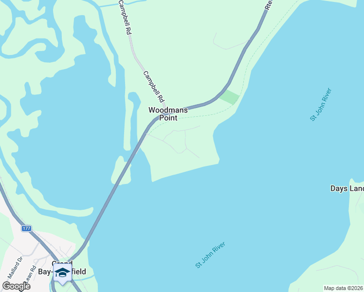 map of restaurants, bars, coffee shops, grocery stores, and more near 60 Woodmans Point Road in Woodmans Point