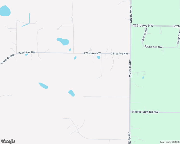 map of restaurants, bars, coffee shops, grocery stores, and more near 9850 221st Avenue Northwest in Elk River