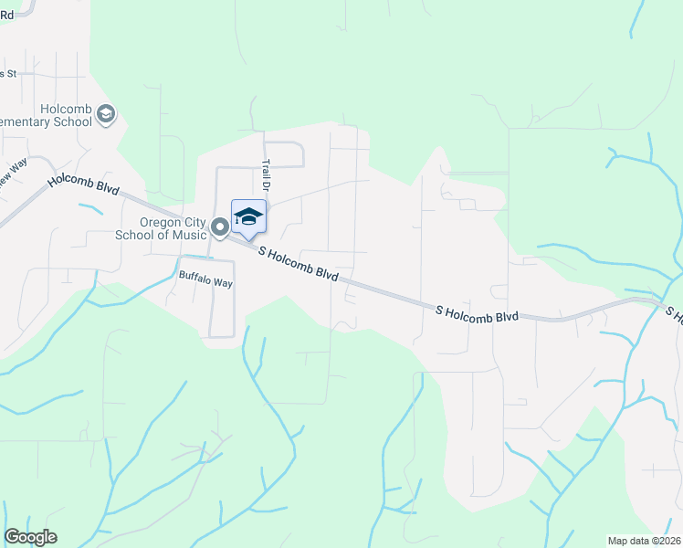 map of restaurants, bars, coffee shops, grocery stores, and more near 15261 South Holcomb Boulevard in Oregon City