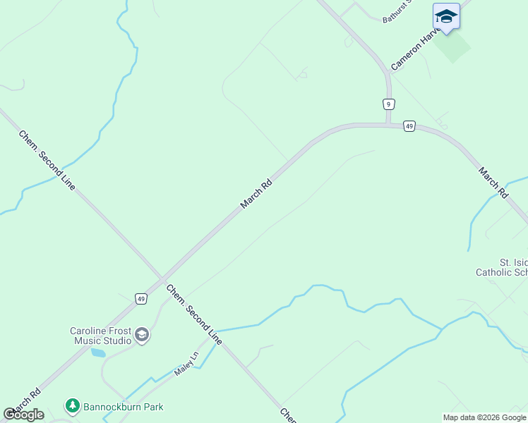 map of restaurants, bars, coffee shops, grocery stores, and more near 1517 Monaghan Lane in Ottawa