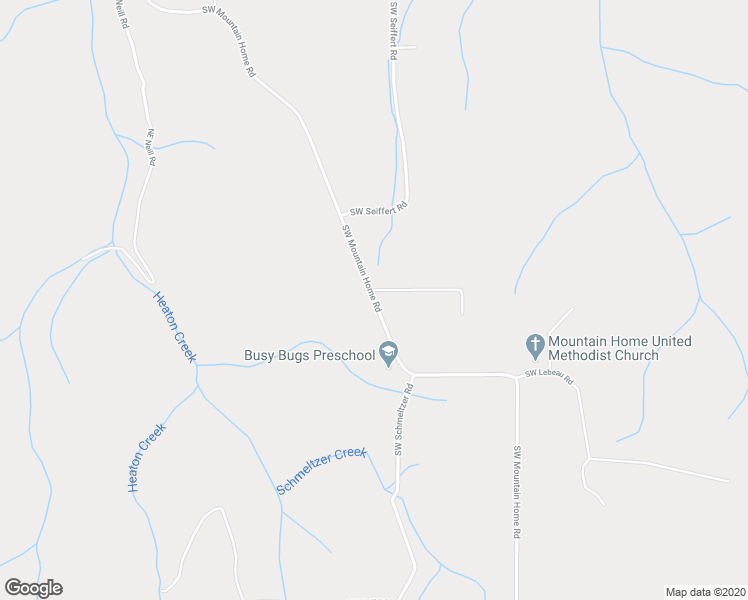 map of restaurants, bars, coffee shops, grocery stores, and more near Southwest Mountain Home Road in Sherwood