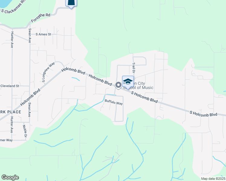 map of restaurants, bars, coffee shops, grocery stores, and more near 16267 Winston Drive in Oregon City
