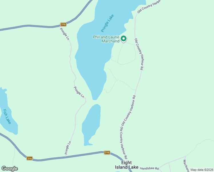 map of restaurants, bars, coffee shops, grocery stores, and more near 191 Old Country Harbour Road in Goshen