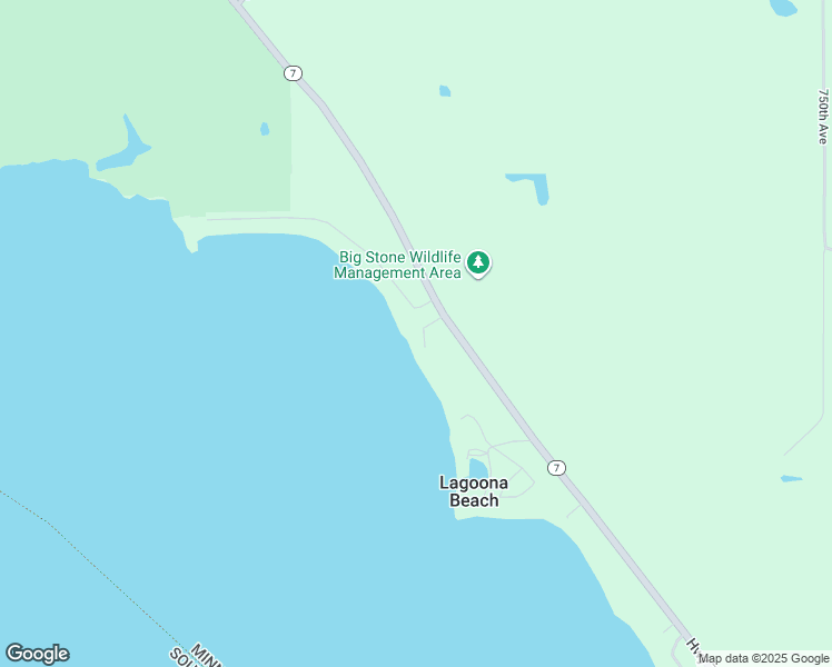 map of restaurants, bars, coffee shops, grocery stores, and more near 37519 Minnesota 7 in Ortonville