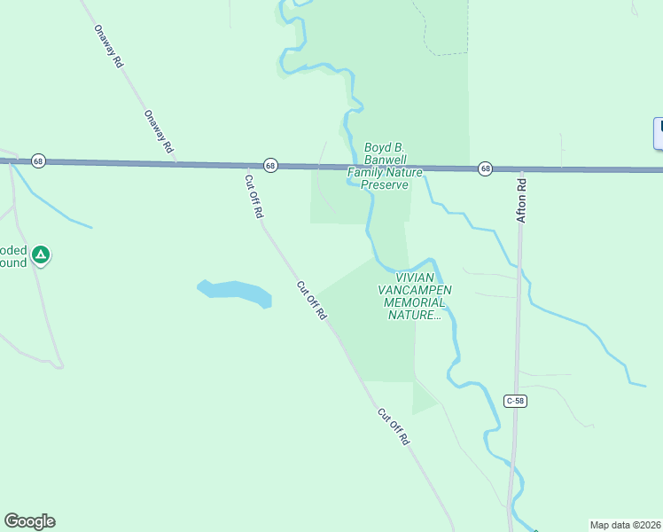 map of restaurants, bars, coffee shops, grocery stores, and more near 6300 Cut Off Road in Afton