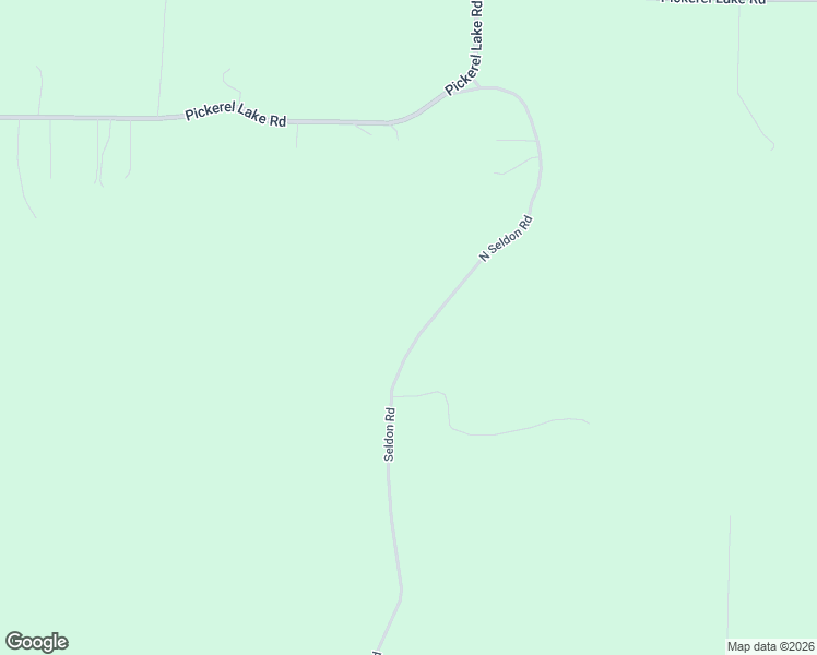 map of restaurants, bars, coffee shops, grocery stores, and more near North Seldon Road in Petoskey